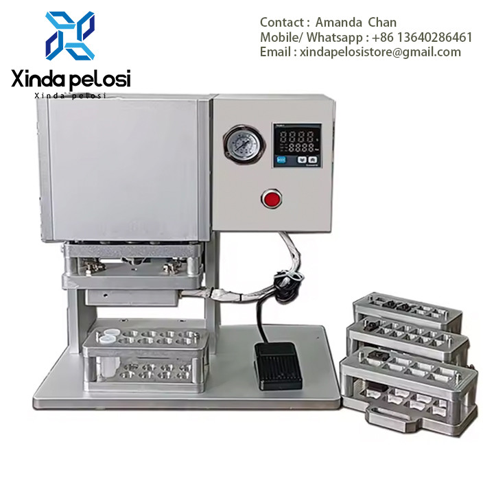 Automatic Sealing Machine For Reagent Tube,Mask Hair Clay Cup ,Skincare Tablet Film Etc