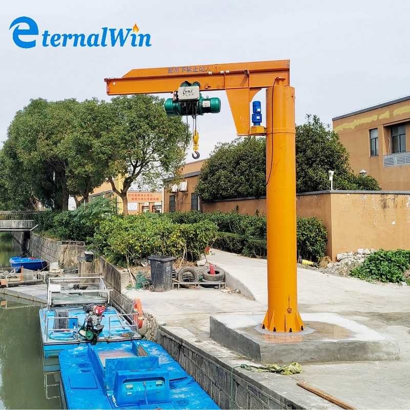 Customizable Electric Cantilever Cranes with Variable Hoisting Speeds
