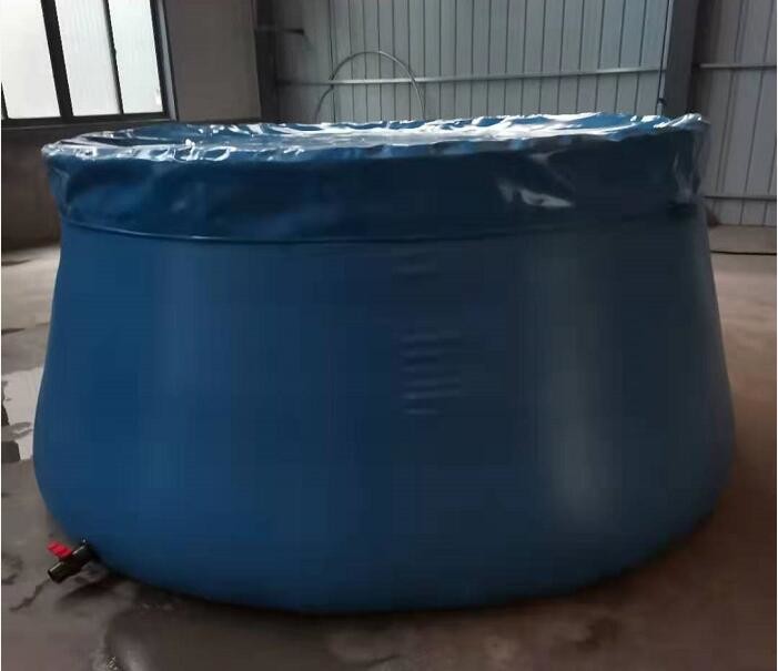Irrigated Onion Shape PVC Tarpaulin Water Tank Collapsible Flexible Bladder 4500L