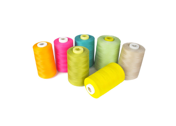 Elastic Spun Polyester Yarn 40/2 5000y Home Textile Low Elongation