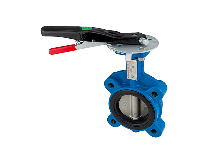 DN100 – DN4000/ 4"-160" Double Eccentric Double Flange Butterfly Valve BS EN593 EN12266