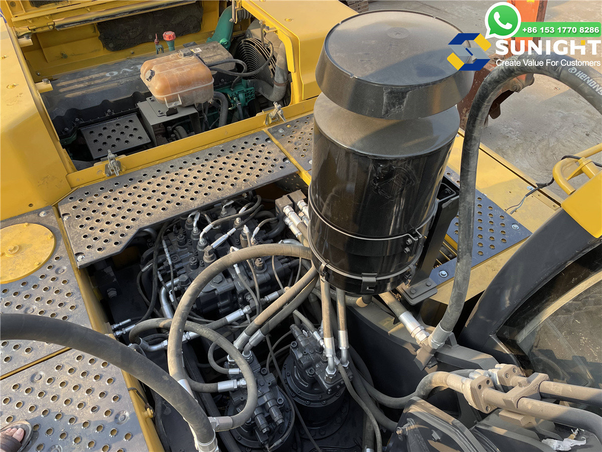High Quality Volvo EC480DL Used Excavator Fuel Efficient 48 Tons Heavy Machinery With High Speed Pump And PLC Core Components