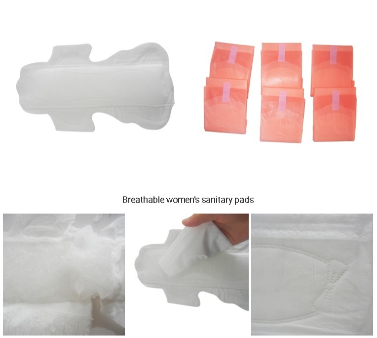 Breathable Comfortable Soft 245mm Female Sanitary Napkin