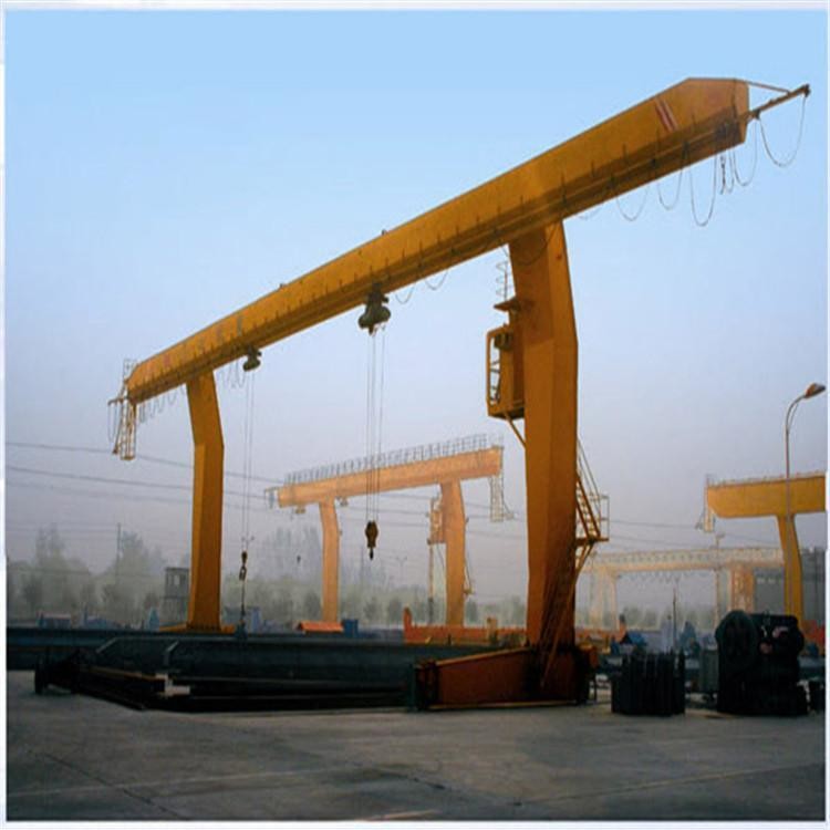 Box Type L Leg 30 Ton Gantry Crane Single Girder Workshop Loading Unloading Crane