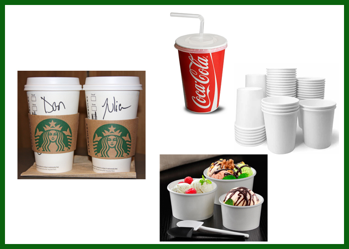 240g 250g One Side PE Coated Paper For Paper Cup Recyclable Sheet Packing