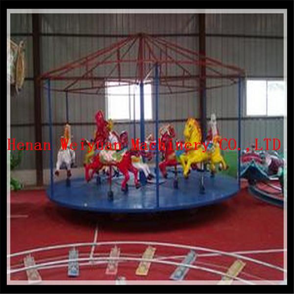 City & Countryside Outdoor Playground Simple Kids Amusement Carousel Horse Ride