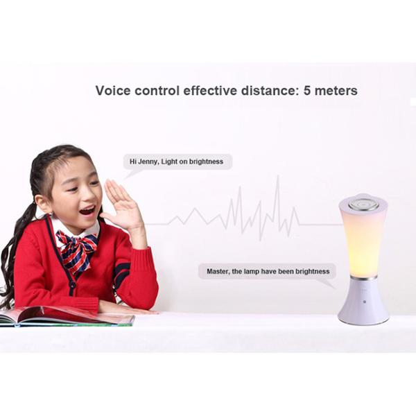 Via Voice Control Kids Led Desk Light Portable Brightness Adjustable Led Lamp
