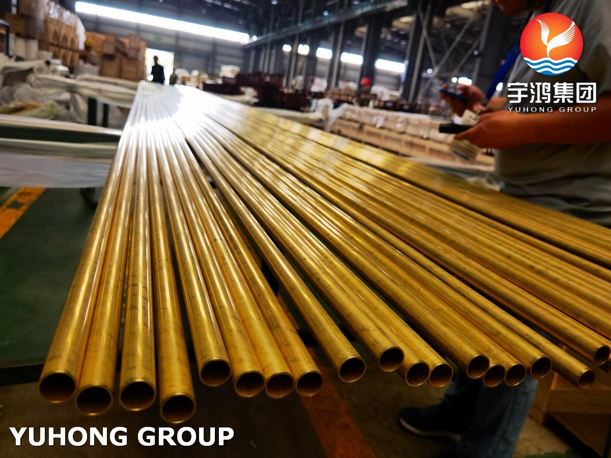 ASTM B111 C68700 Heat Exchanger SMLS Tube , for Heat Transfer