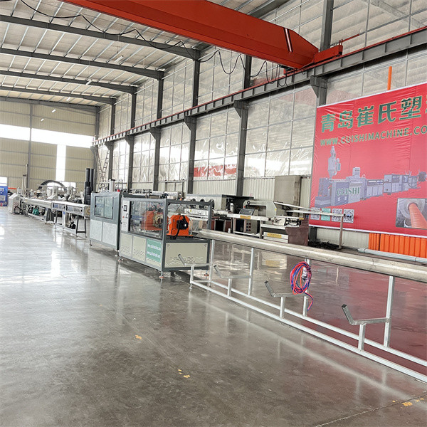 HDPE Plastic Pipe Making Machine , Agricultural Irrigation Pipe Gas Tube Production Line