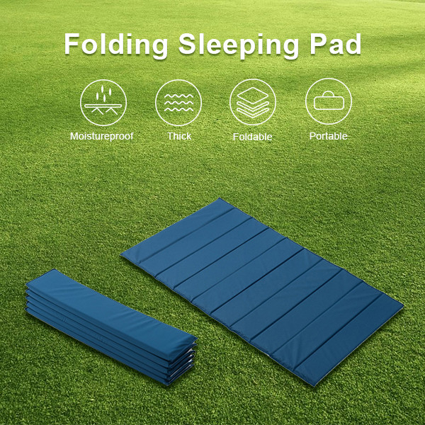 Oxford Outdoor Camping Mat Portable Mattress Folding Pad For One Person