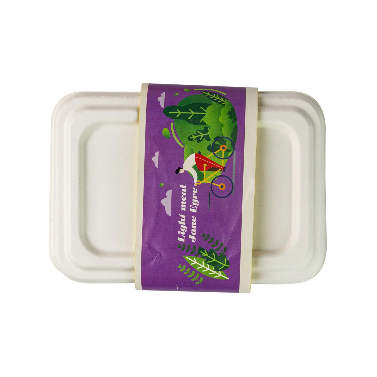 Factory 100% Biodegradable Compostable Bagasse Pulp Packaging Food Container