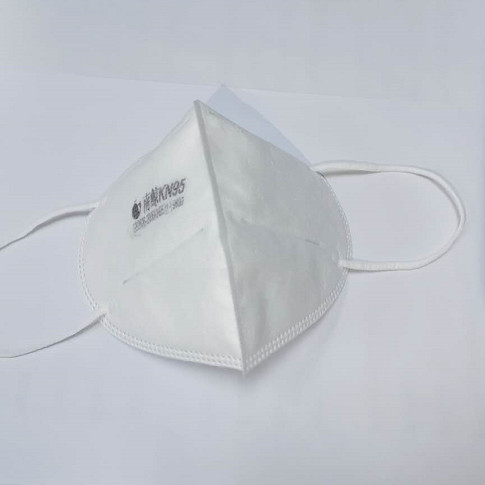 Non Woven KN95 Face Mask Dustproof Anti Fog Breathable 95% Filtration