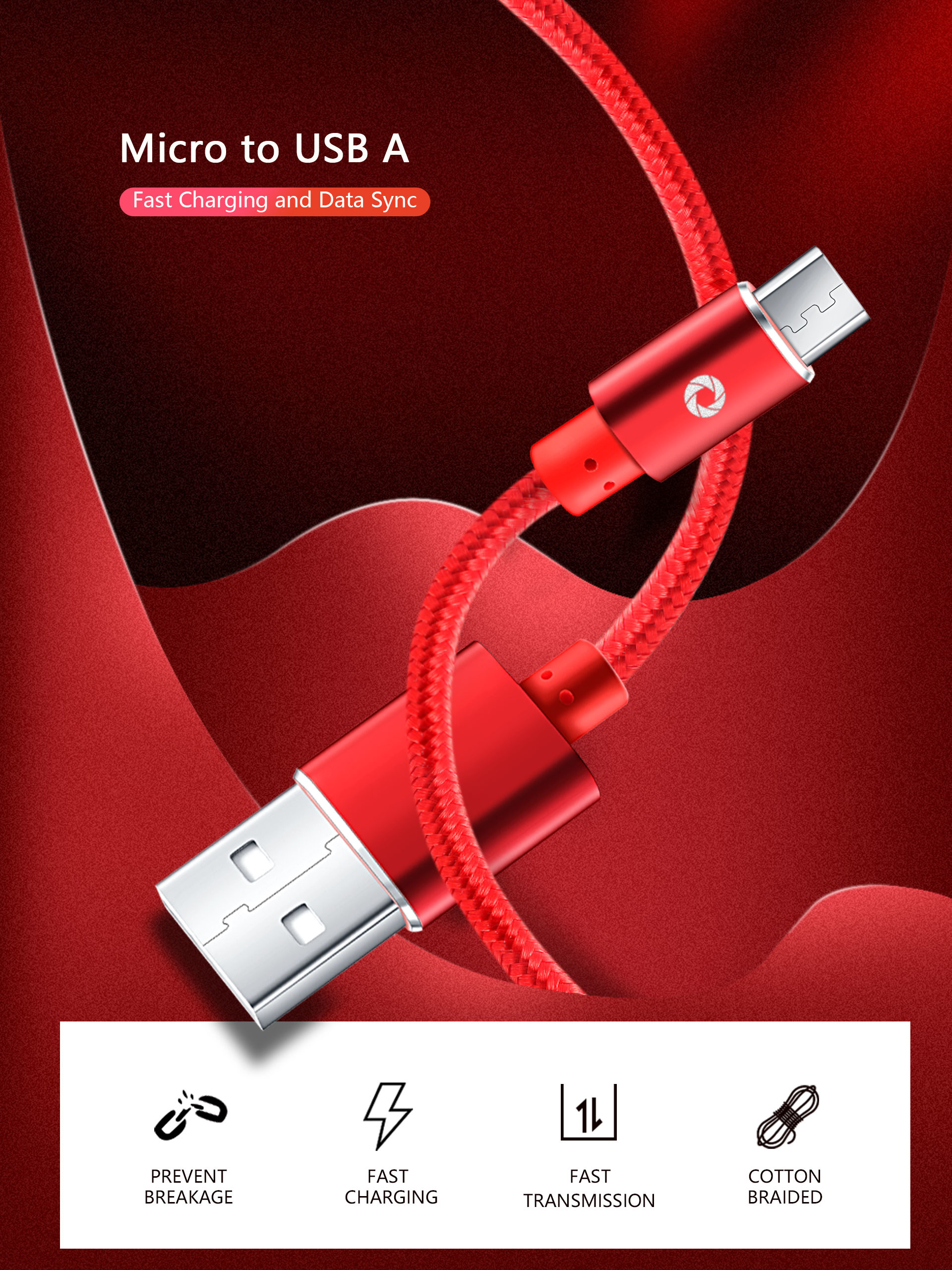 3FT Usb To Usb Data Transfer Cable