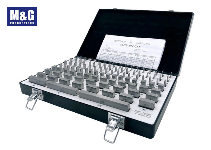 Wear Resistance Precision Measuring Equipment Rustproof Gage Block Sets