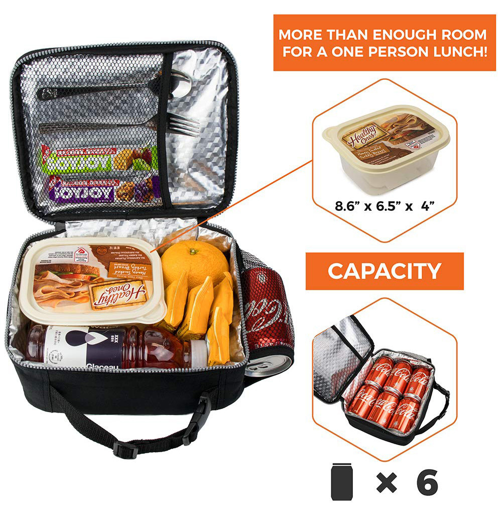 Leakproof Reusable Insulated Lunch Pail For picnic