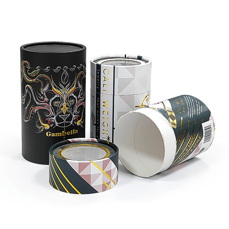 Custom Mailing Paper Tube Boxes Packaging For Candle