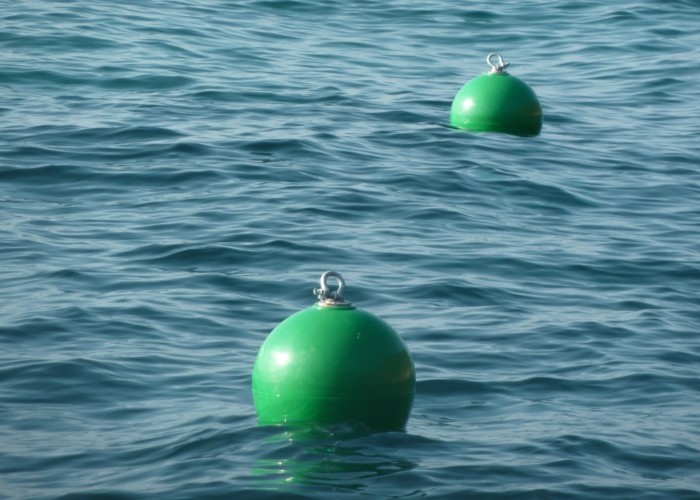 Offshore Anchor Marine Mooring Buoy EVA Foam Filled Buoys For Ships Mooring