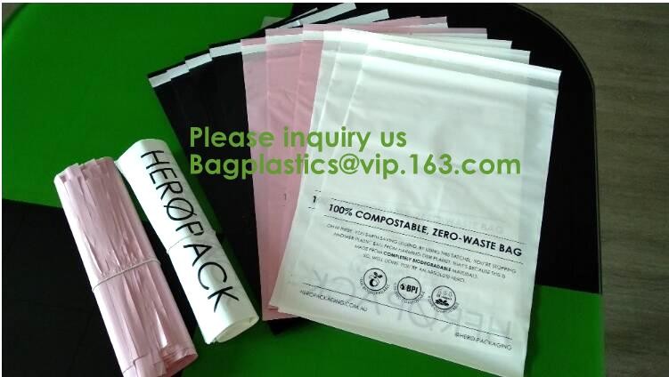 Compost Poly Mailers Envelopes Self Adhesive Seal Compostable Sustainable Poly Eco Friendly Mailing Bags,cornstarch biodegrad