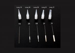 China Sterile disposable needle 0.35*50mm for permanent makeup/needle cap, for mircobalding tattoo needles and tattoo supplies on sale
