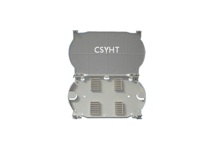 FTTB ABS Plastic 24cores Fiber Optic Splice Tray