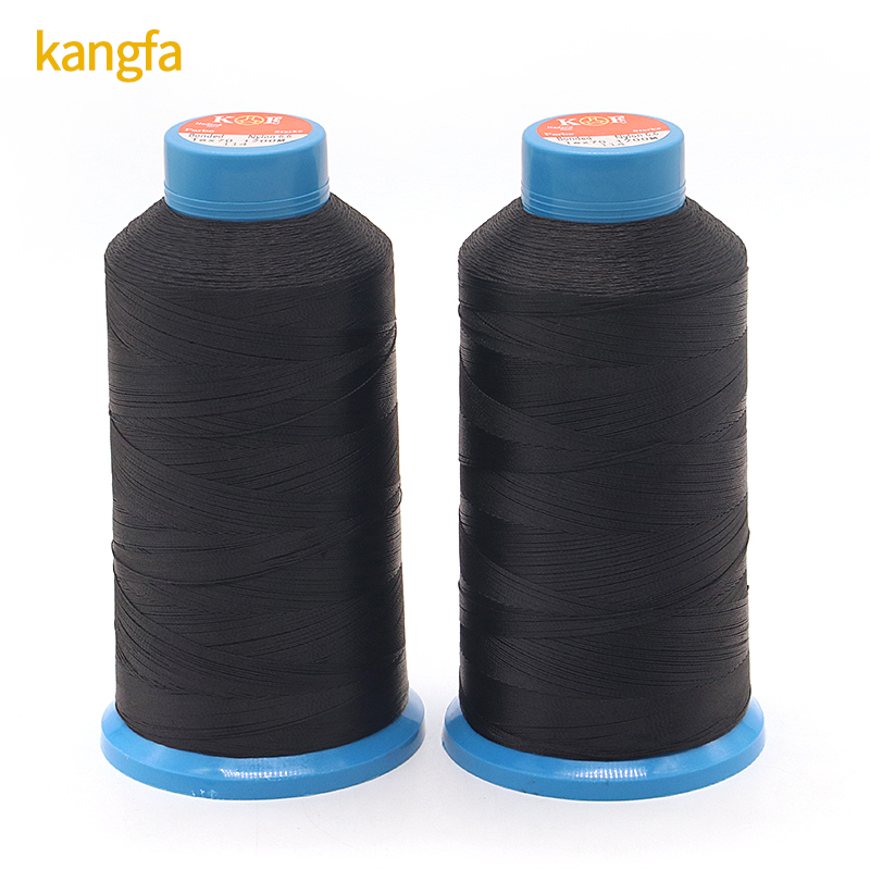 Plastic Cone Material High Tenacity Bonded Nylon Thread made for Industrial Tex 45