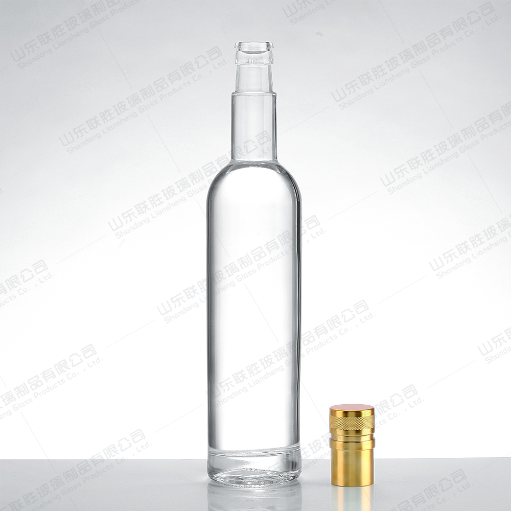Acceptable OEM/ODM 700ml Glass Napoleon Bottles for Brandy and Spirits