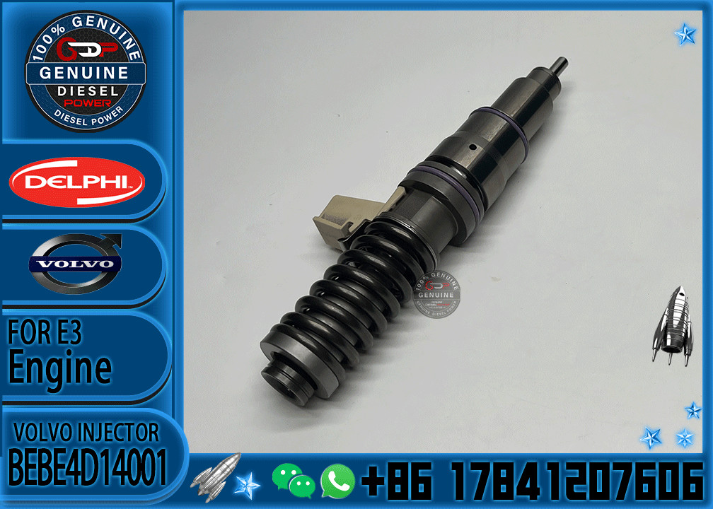 Diesel Engine Fuel Injector 20780666 BEBE4D14001 20584346 85000498 7420972224 20972224 7421340612 For VOL Excavator