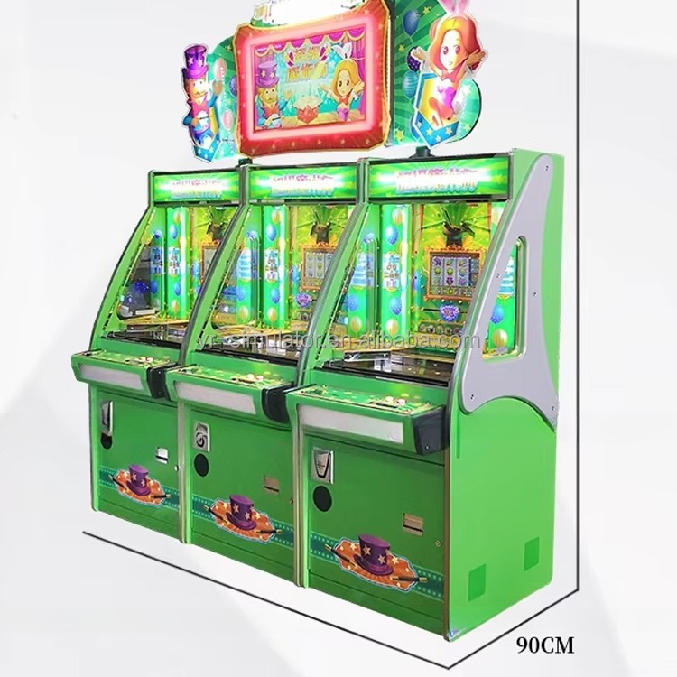 Super Circus Magician Lottery Game Machine Amusement Gaming Machines Customized