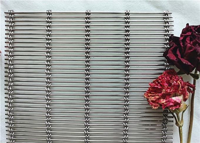 Woven Drapery Metal Wire Architectural Decorative Mesh
