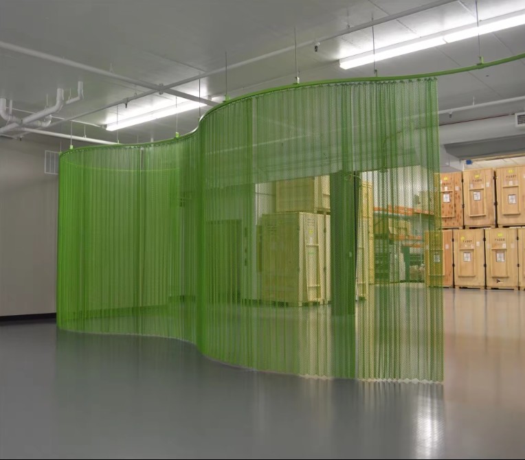 High Quality Aluminum Alloy Wire Mesh Coil Drapery Mesh Curtain Multiple Color Options