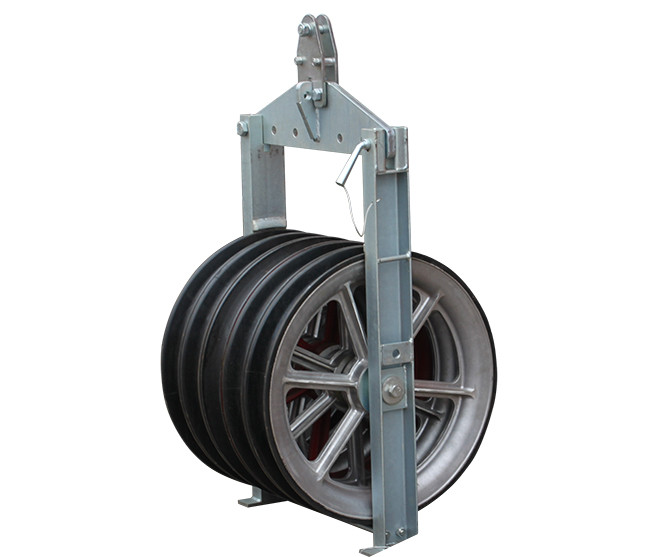 SHW-508X75 Bundled Conductor Pulley Aluminum 5 Sheave Blocks