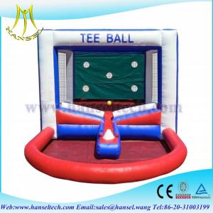 Buy cheap Hansel Popular inflatable Tee ball games for kids inflatable kids ball games product