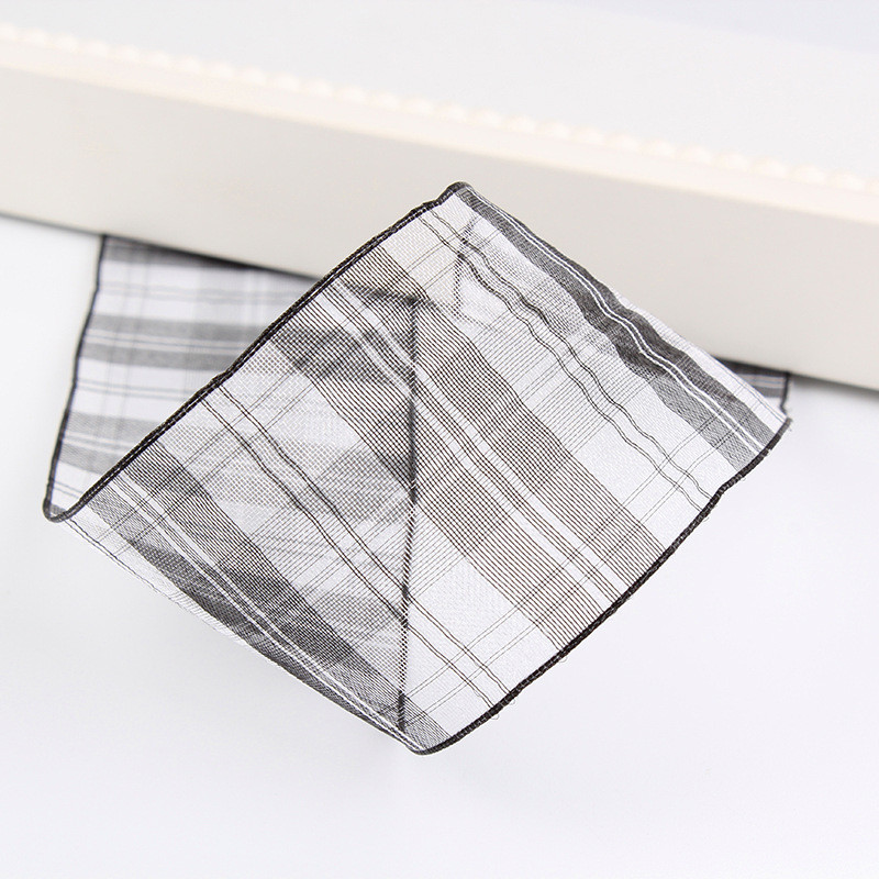 6mm-38mm Plaid Polyester Organza Ribbon for Flower Chocolate Gift Packing