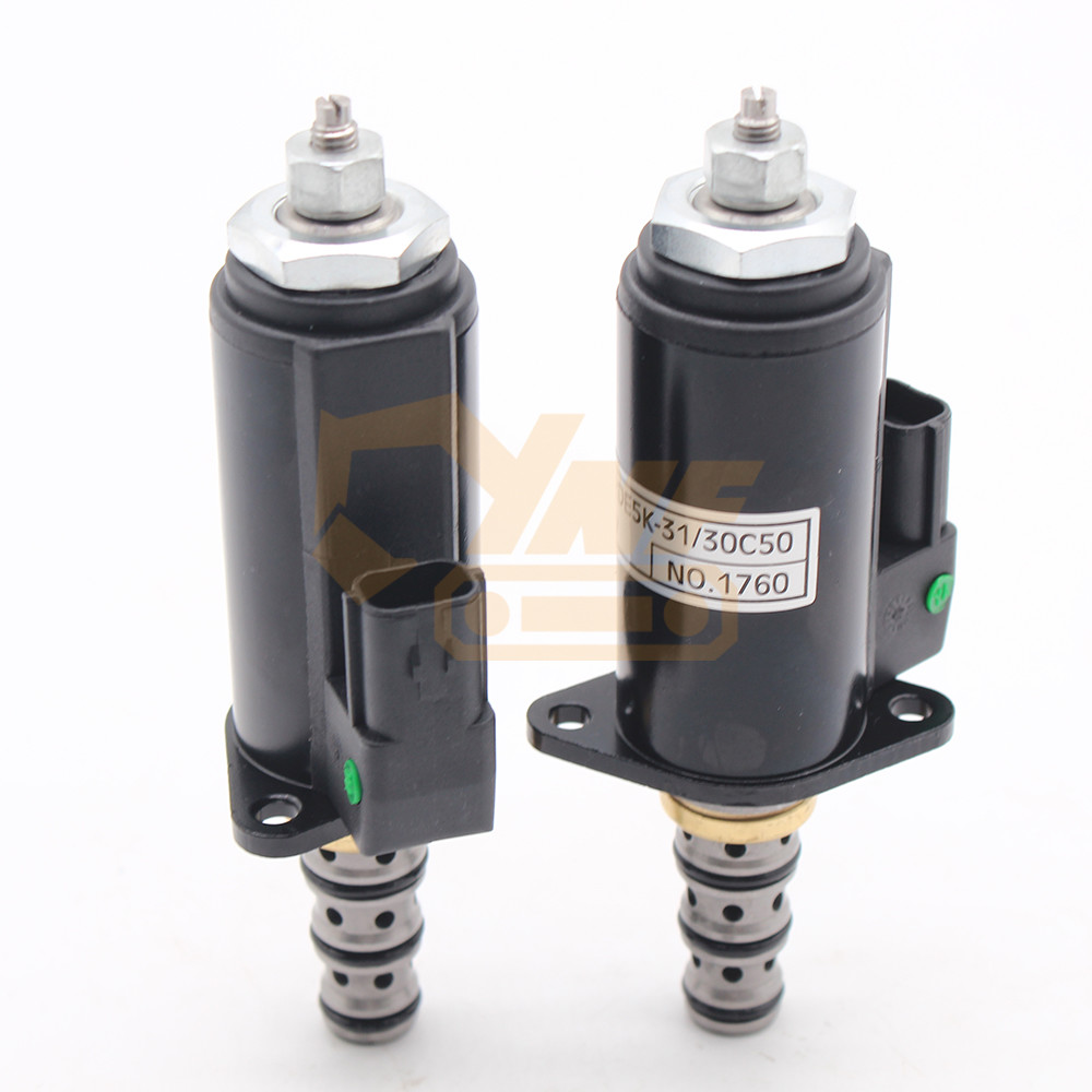 YN35V00052F1 KDRDE5K-31/30C50-123 Solenoid Valve For Kobelco SK200-8 SK300-8 Excavator