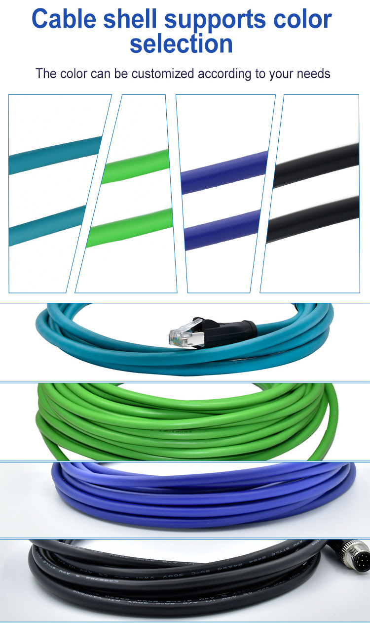 A B D X Coded 3 - 17 Pin M12 Cable Connectors Solder Locking Industrial Standard