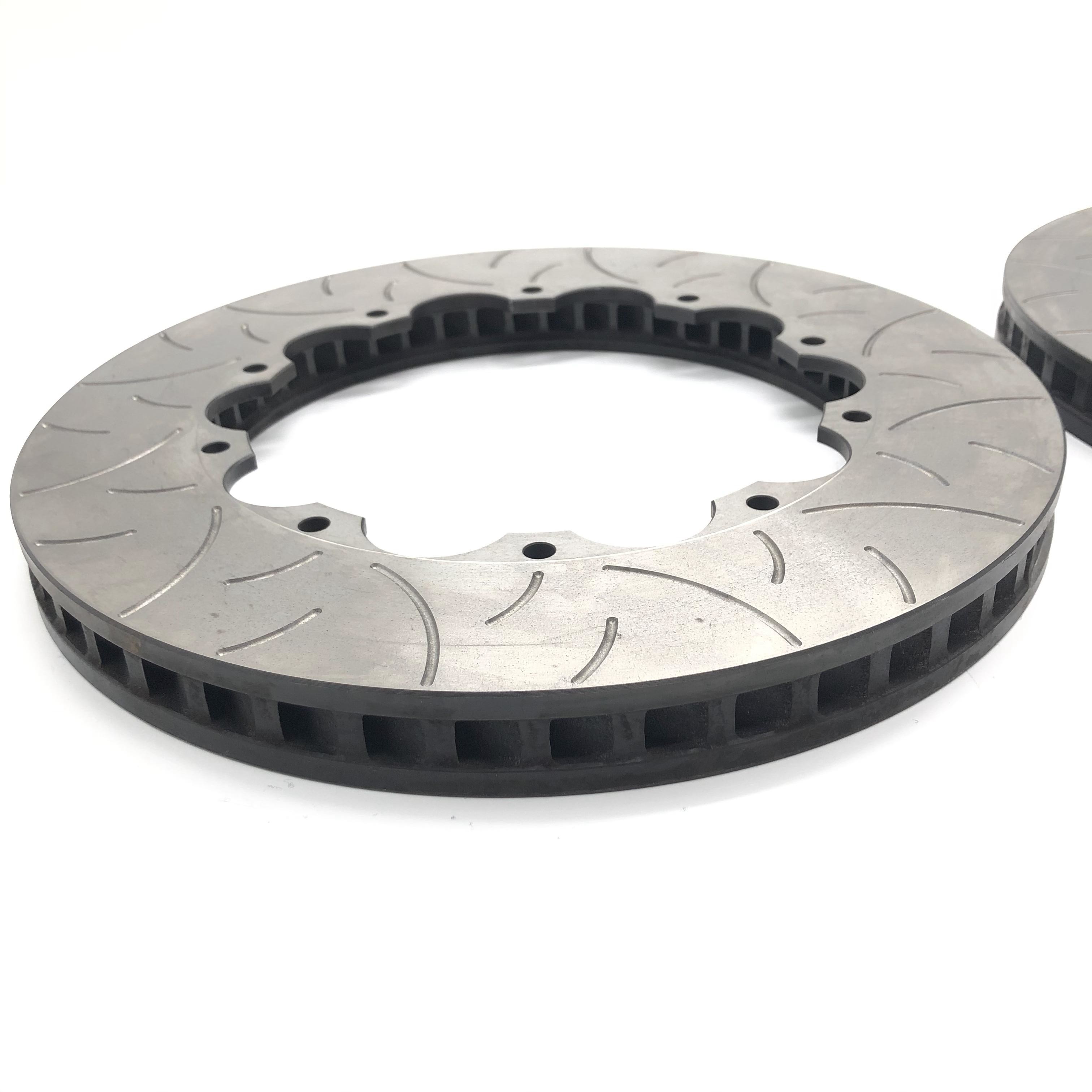 Car Rotor Brake Parts 370*32mm Cast Iron Dragon Slotted Disc Brakes
