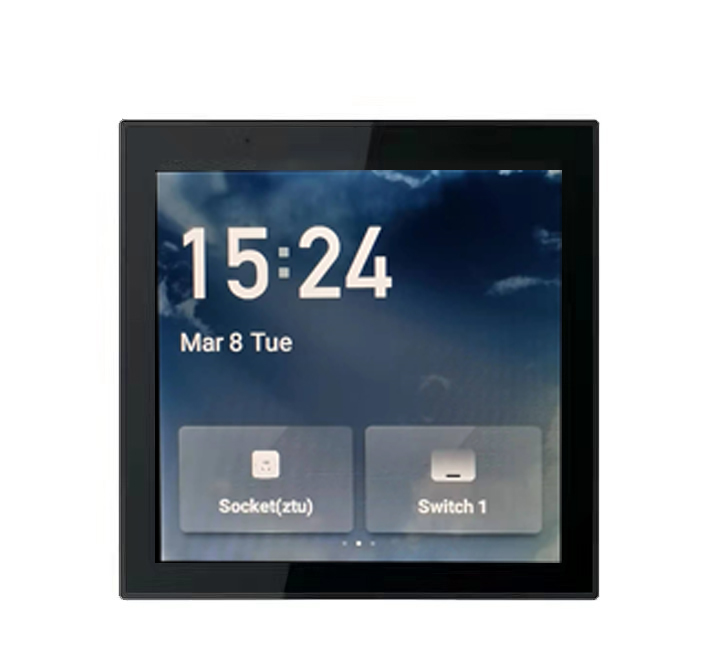 Glomarket Tuya Smart Home Wifi Multi-function Touch Screen Zigbee Gateway In-wall Central Control Switch Panel