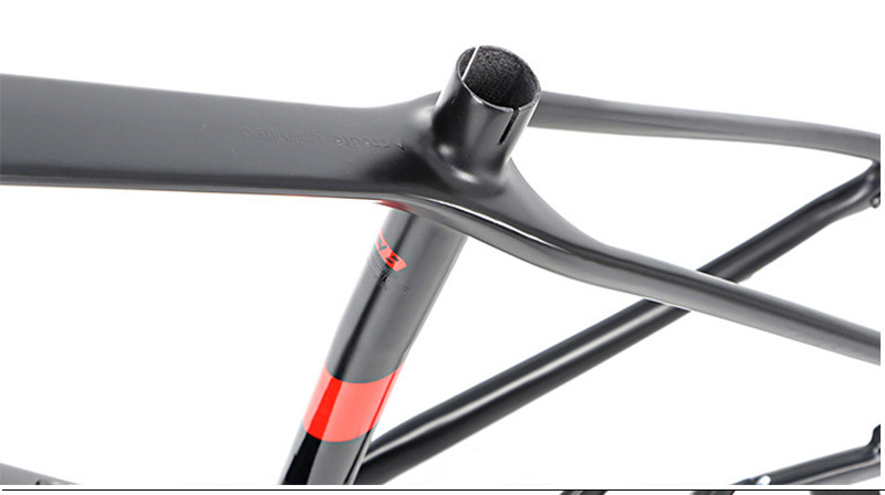 148mm Thru Axle Carbon Fiber MTB Frame WARRIOR Pro For Bike