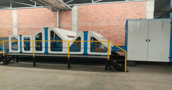 Low Noise Nonwoven Fabric Making Machine Scouring Pad Making Machine For Cleaning