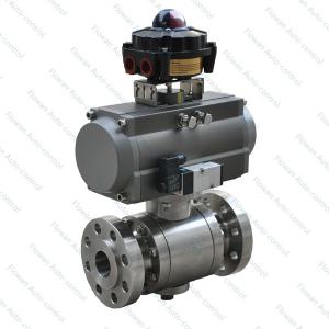 Double Action 2PC Stainless Steel Pneumatic Ball Valve