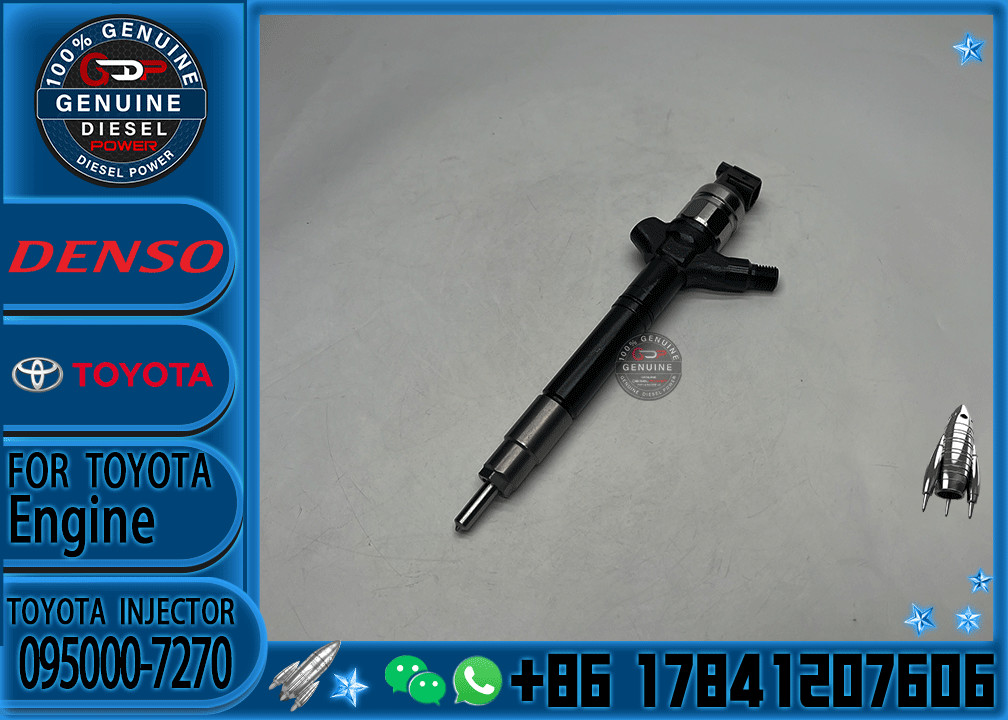 095000-5610/095000-7270 Diesel Fuel Injector 23670-0R010/23670-0R120 For Toyota Truck
