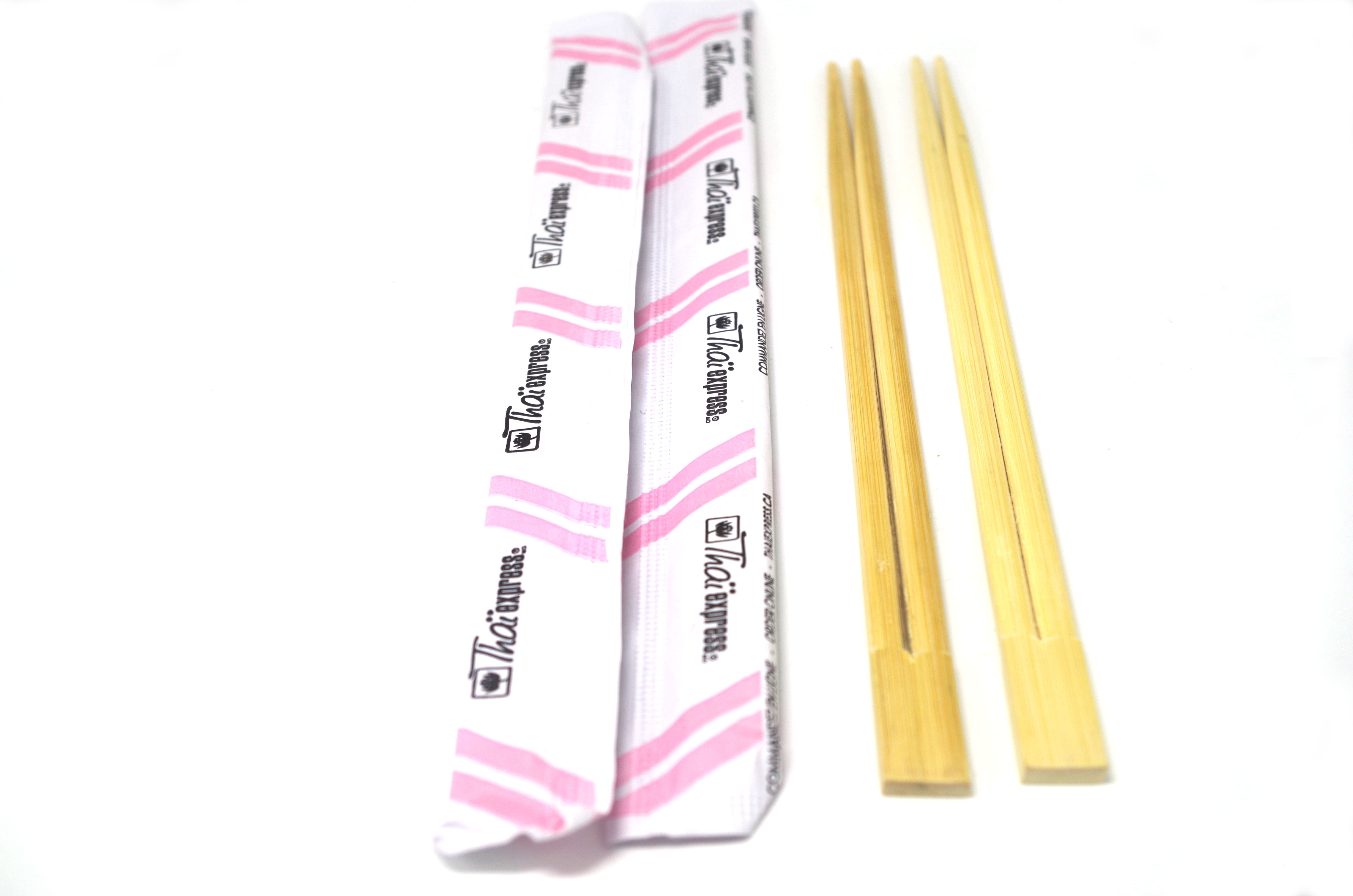 Bamboo Chopsticks Fully Sealed Disposable Sushi Chopsticks Bulk