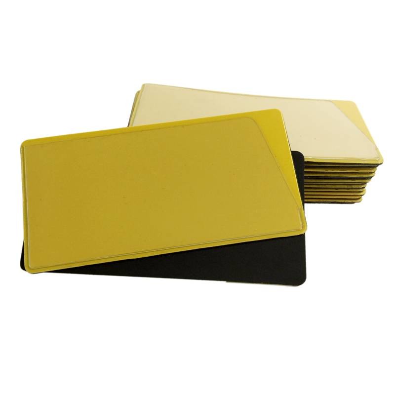 PVC Plastic Magnetic Label Holders For File Cabinets And Shelves