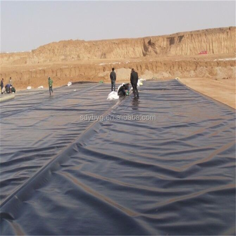 0.3mm 0.5mm 0.75mm Shrimp Farm Liner Geomembranes for Fish Breeding and Landfill Liner