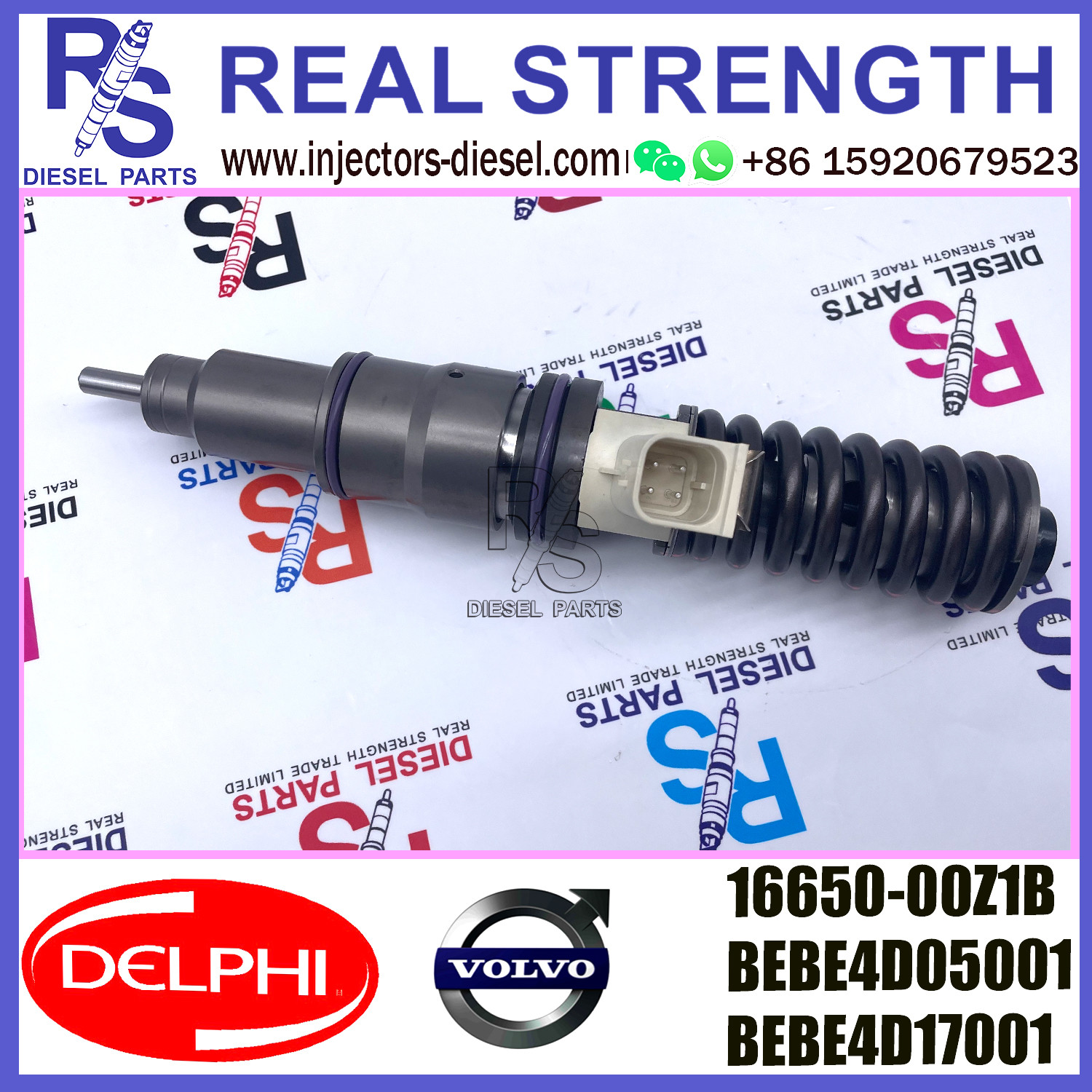 12 LITRE Nissan Fuel Injector Replacement BEBE4D05001 BEBE4D17001 16650-00Z1B