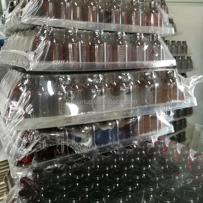 SCREW CAP PET Scaled Bottle for 100ML/60ML Syrup Base Material PET Tamper Evident Caps