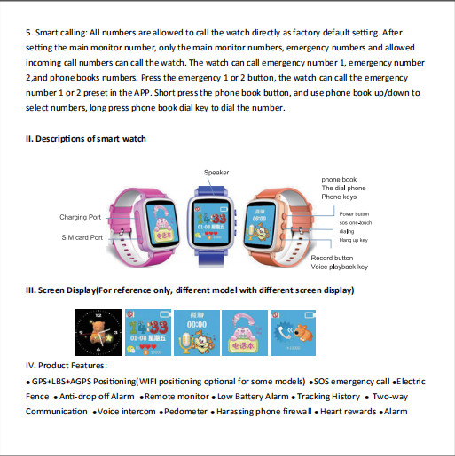 25m Accuracy Portable GPS Tracker Voice Monitor 50 * 50 * 15mm For Students / Children
