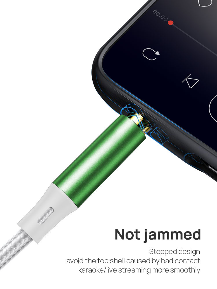 MFI 8Pin Stereo Aux Cable Lightning To Audio Jack Cable