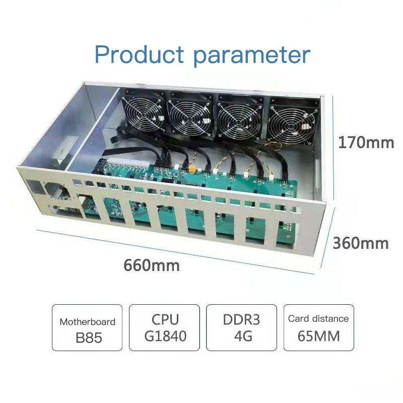 Case 8gpu Cards Machine Machine Case Server Chassis