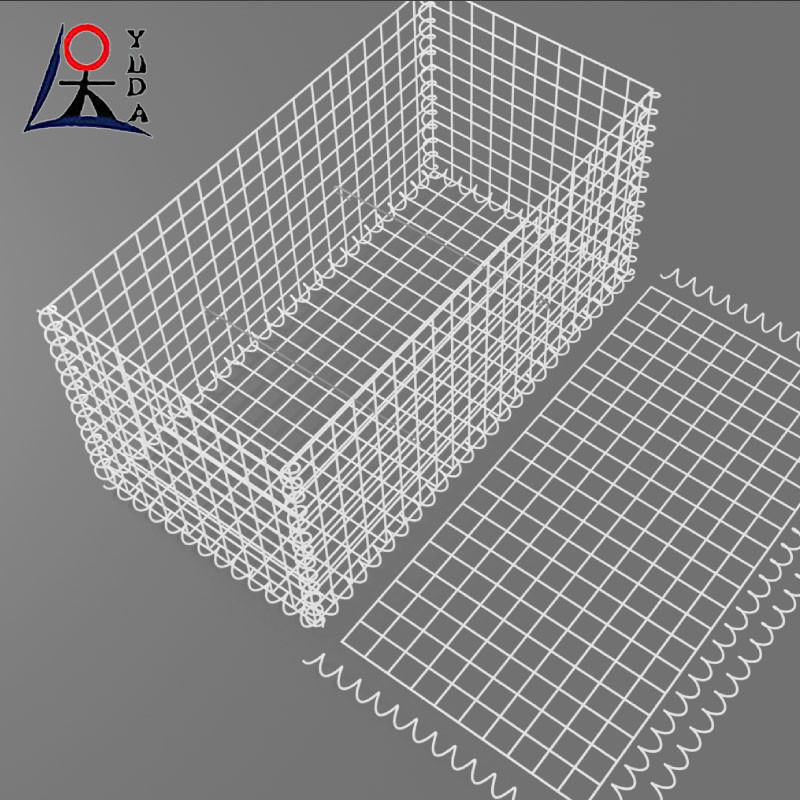 Hot Dipped Galvanized Gabion Box Hexagonal Gabion Mesh Retaining Wall